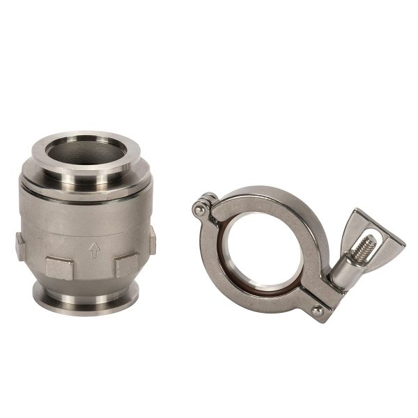 Check valve ball type DN 40 ISO-KF